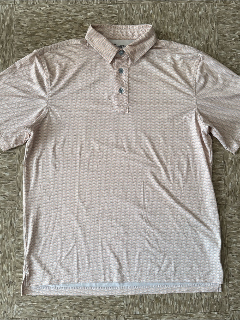 Straight Down Polo Shirt Size M